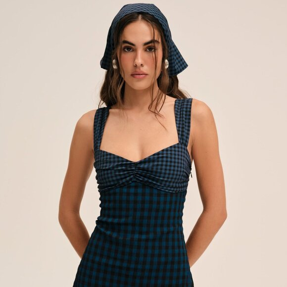 For Love And Lemons Dresses & Skirts - For Love & Lemons Blue River Mini Dress XXS / Navy